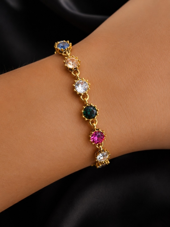 Jewelry - Lion Pendant And Multicolor Braclet